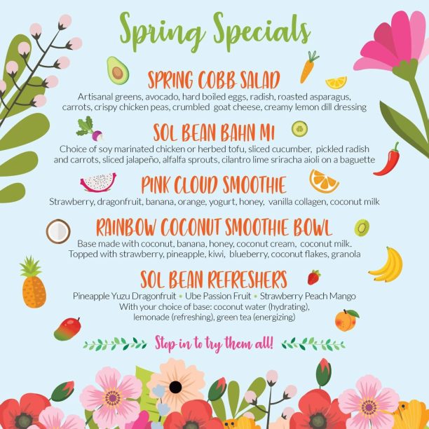 Spring Specials